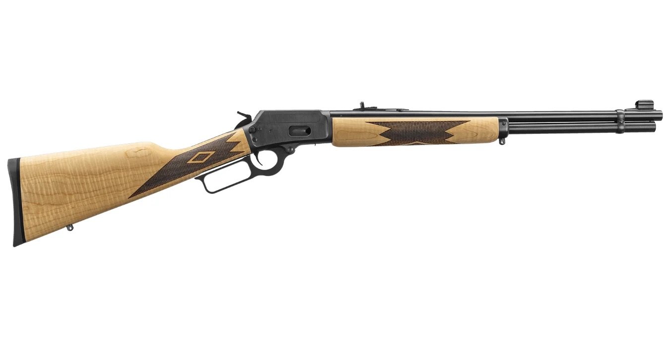 Marlin 1894 CM 44 Mag Lever-Action Rifle with Curly Maple Stock 1 Marlin 1894 CM 44 Mag Lever-Action Rifle with Curly Maple Stock