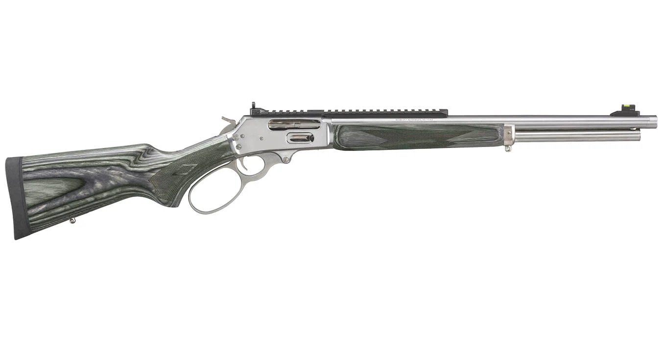 Marlin 1895 SBL 45-70 Govt Lever-Action Rifle with Green Laminate Stock 1 Marlin 1895 SBL 45-70 Govt Lever-Action Rifle with Green Laminate Stock