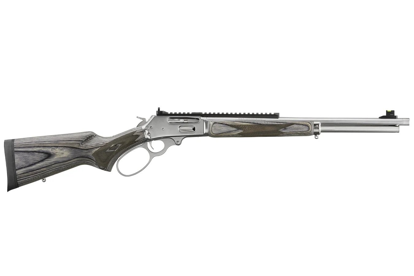 Marlin 336 SBL 30-30 Win Lever-Action Rifle with Polished Stainless Finish and Large Loop Handle 1 Marlin 336 SBL 30-30 Win Lever-Action Rifle with Polished Stainless Finish and Large Loop Handle
